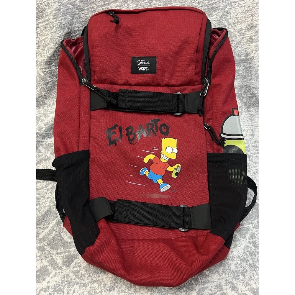 Vans X Simpsons - El Barto Backpack - Off The Wall‎ Skate Bag - Bart Simpson